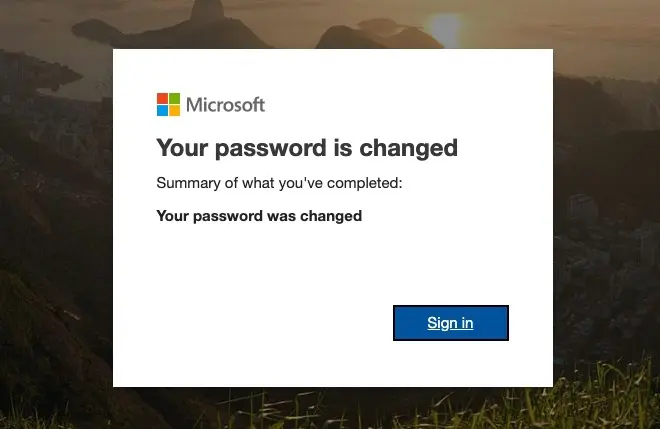1 microsoft outlook password change.jpg حساب کاربری مایکروسافت مسدود یا بلاک شده است، چگونه وارد شوم؟نکات امنیتی برای جلوگیری از قفل شدن مجدد حساب فروردین 1405 1