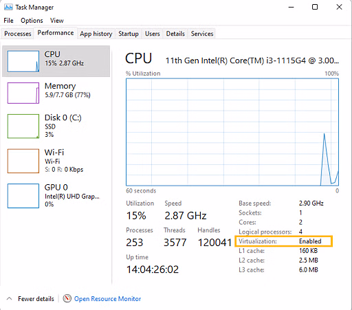 Enable Virtualization 2 چگونه مجازی‌سازی را فعال کنیم: راهنمای گام‌به‌گام تیر 1405 3